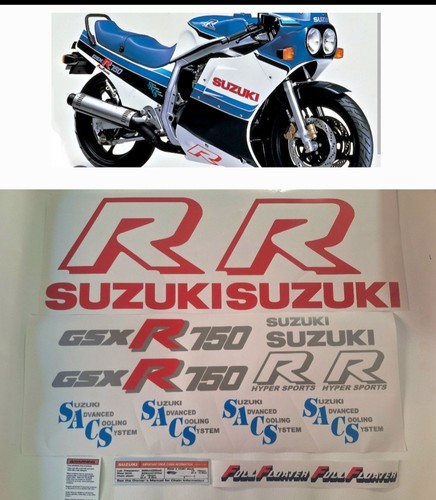 Kit adhesivos gsxr 750 - adhesivos,